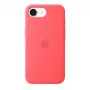 Silikoonümbris koos MagSafe'iga Apple iPhone 17e jaoks — Bright Guava, sobib 6,1 tolli (15,5 cm) ekraanile