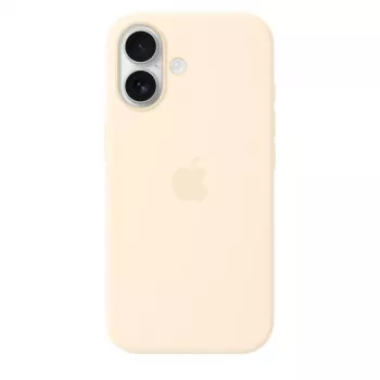 Silikoonümbrise MagSafe'iga Apple iPhone 17-le — Vanilje, kate kuni 16 cm (6,3-tollisele) ekraanile