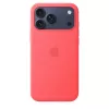 Kaitsev silikoonümbris MagSafe’iga Apple iPhone 17 Pro Maxile — Bright Guava (punane), sobib 6,9-tollisele