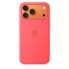 Kaitsev silikoonümbris MagSafe’iga Apple iPhone 17 Pro Maxile — Bright Guava (punane), sobib 6,9-tollisele
