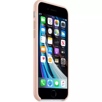 Ümbris Apple iPhone SE silikoonümbrisele - Pink Sand