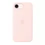 MagSafe'iga silikoonümbris iPhone 17e jaoks Apple'ilt — Soft Pink, 6,1-tollisele (15,5 cm) ekraanile