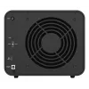 TerraMaster D8 HYBRID kettamassiiv Lauaarvuti Must 4-pesaline HDD SSD