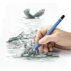 Pliiats Staedtler 100J 2B, sinine lakk, 5,3 mm südamik, 1 tk