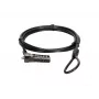 Conceptronic CUSTODIO01BS kombineeritud sülearvutilukk, standardturvapesa, 1,8 m