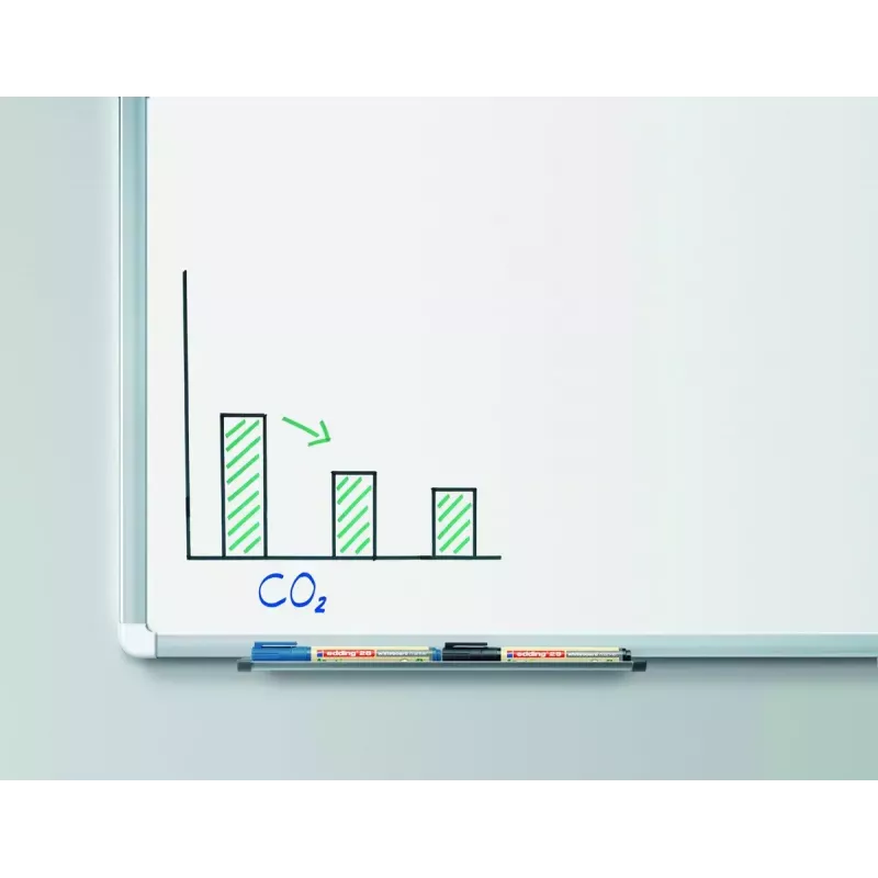 Marker Edding EcoLine 29 4 tk Tsisternibu Must Sinine Roheline Punane
