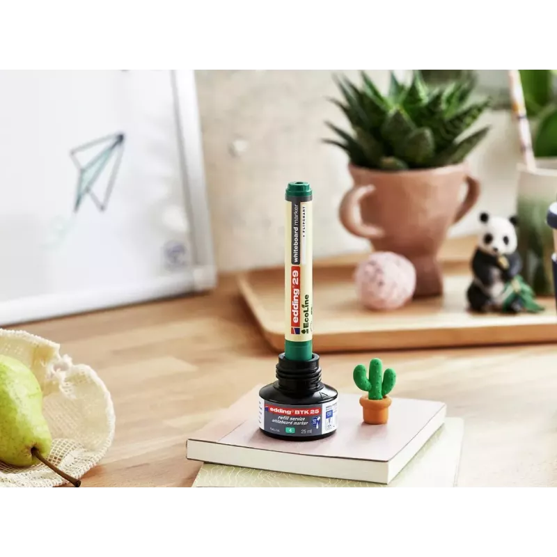 Marker Edding EcoLine 29 4 tk Tsisternibu Must Sinine Roheline Punane