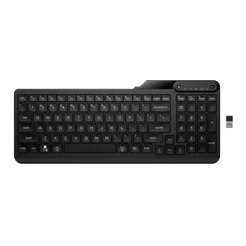 Juhtmevaba täissuuruses klaviatuur HP 475 — kaherežiimiline RF-juhtmevaba + Bluetooth, membraan, must
