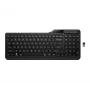 Juhtmevaba täissuuruses klaviatuur HP 475 — kaherežiimiline RF-juhtmevaba + Bluetooth, membraan, must