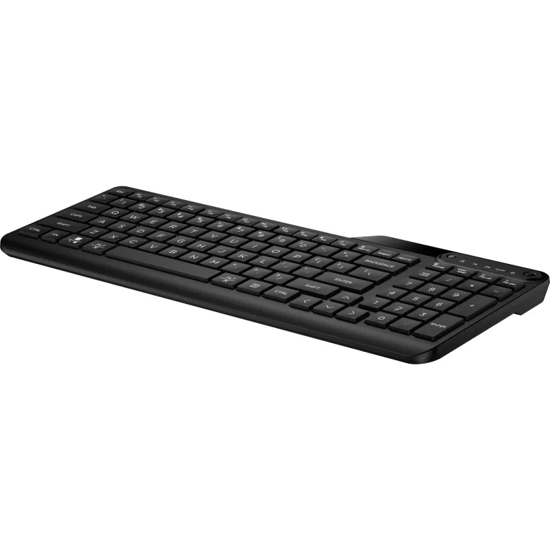 Juhtmevaba täissuuruses klaviatuur HP 475 — kaherežiimiline RF-juhtmevaba + Bluetooth, membraan, must