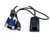 Vertiv Avocent MPUIQ-VMCHS kaabelliides/soo vahetav adapter VGA (D-Sub) USB 2.0 must, sinine