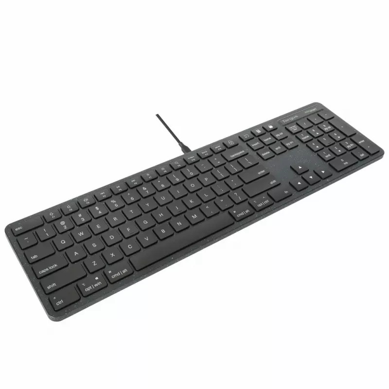 Targus EcoSmart AKB874UK klaviatuur Universal USB QWERTY UK English Must