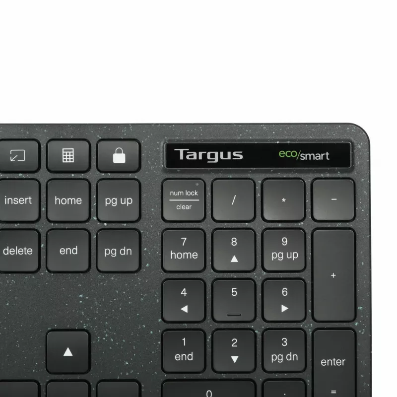 Targus EcoSmart AKB874UK klaviatuur Universal USB QWERTY UK English Must