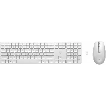 HP 650 juhtmevaba klaviatuuri ja hiire komplekt täissuuruses membraanvalge