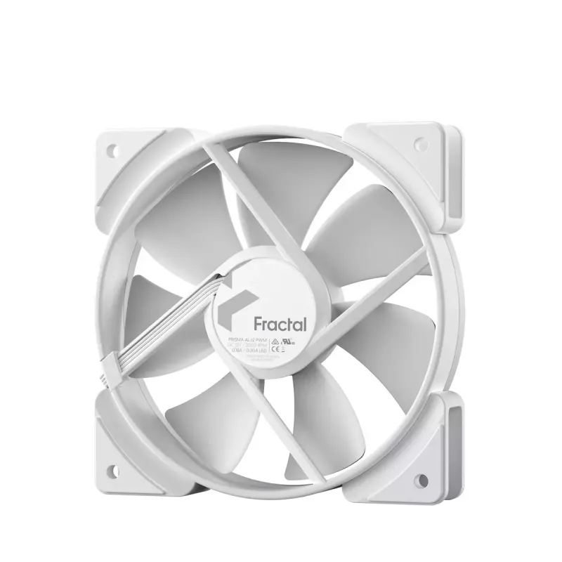 Ventilaator Fractal Design Prisma AL-12 PWM 12 cm valge 500-2000 p/min