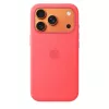 Silikoonümbrise MagSafe’iga Apple iPhone 17 Pro jaoks — Bright Guava (punane) — kate, sobib 16 cm (6,3-tollisele)