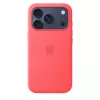 Silikoonümbrise MagSafe’iga Apple iPhone 17 Pro jaoks — Bright Guava (punane) — kate, sobib 16 cm (6,3-tollisele)