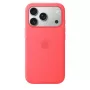 Silikoonümbrise MagSafe’iga Apple iPhone 17 Pro jaoks — Bright Guava (punane) — kate, sobib 16 cm (6,3-tollisele)