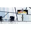 Techly ICA-TR46 multimeediakäru/statiiv Must Lameekraan