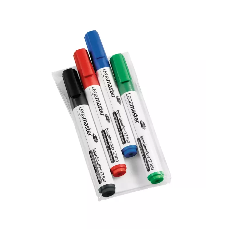 Tahvlimarker Legamaster TZ100 sorteeritud 4 tk