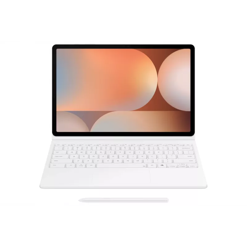 Flip-kohver Samsung EF-DX825 Galaxy Tab S10+ S9+ S9 FE 12.4-tollisele valge