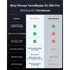TerraMaster D1 SSD Pro SSD-korpus Alumiinium M.2