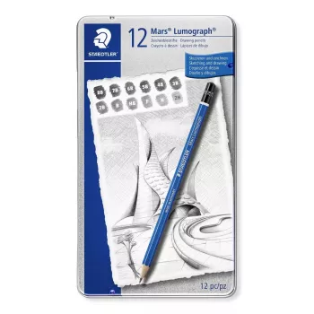 Pliiatsid Staedtler Mars Lumograph 100 12 tk