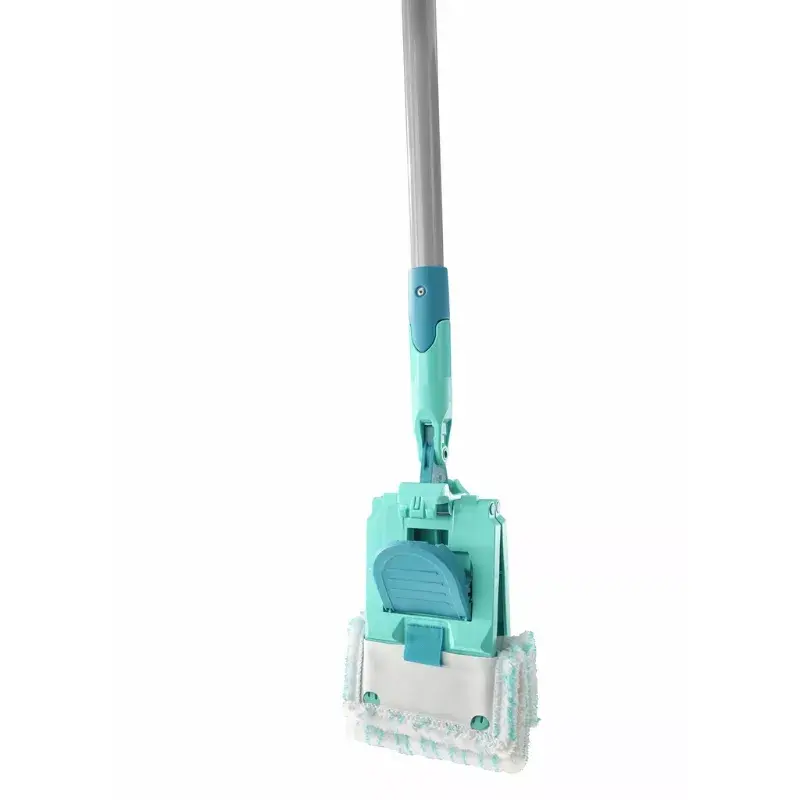 Põrandapuhastuskomplekt Leifheit PowerClean M 1055510 mikrokiudlapiga ja reguleeritava varrega