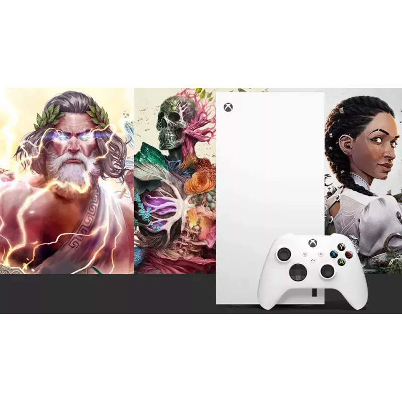 Mängukonsool Microsoft Xbox Series X Digital Edition — 1 TB SSD, 4K, Wi‑Fi, Ethernet, valge