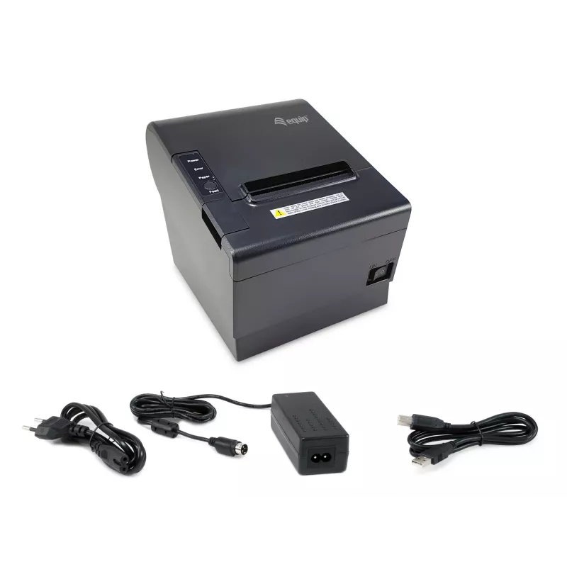 Equip 80mm termiline POS kviitungiprinter automaatse lõikuriga, USB/sularahasahtli ühendus
