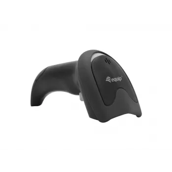 Käeshoitav vöötkoodiskanner Equip 1D Laser USB Juhtmega Must ABS
