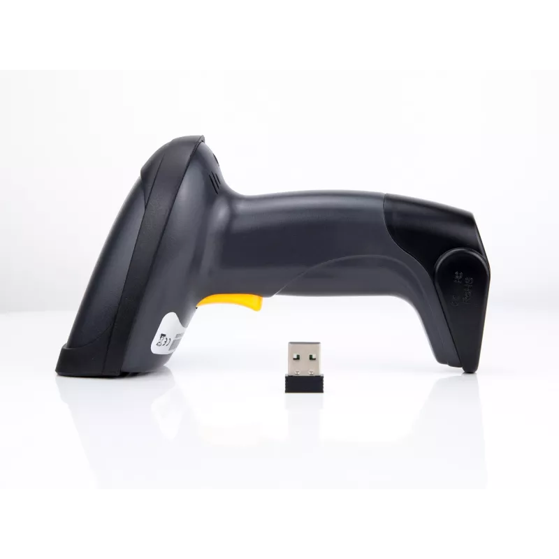 Equip juhtmeta 1D laser-vöötkoodiluger koos alusega