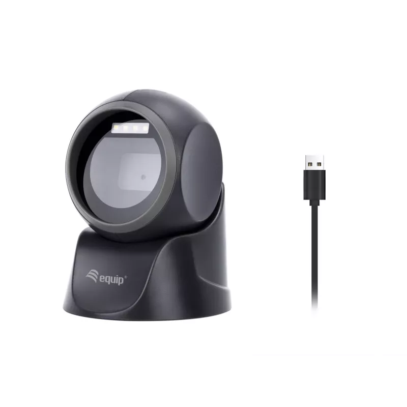 Equip USB 2D mitmesuunaline lauaarvuti vöötkoodilugeja