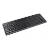 Klaviatuur Cherry Stream ultimate — täissuuruses USB, RF-juhtmevaba ja Bluetooth, QWERTY inglise, LED-taustavalgustus, must