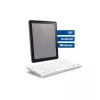 ACT kaasaskantav Bluetooth-klaviatuur Azerty/BE paigutusega juhtmevaba valge 75%