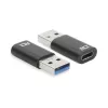 USB-A isane USB-C emasele adapter ACT AC7376 must