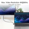 ACT USB 3.0 10Gbps 60W USB USB-C (sirge) USB USB-C (vasak/parem nurga all) kaabel, 3 meetrit