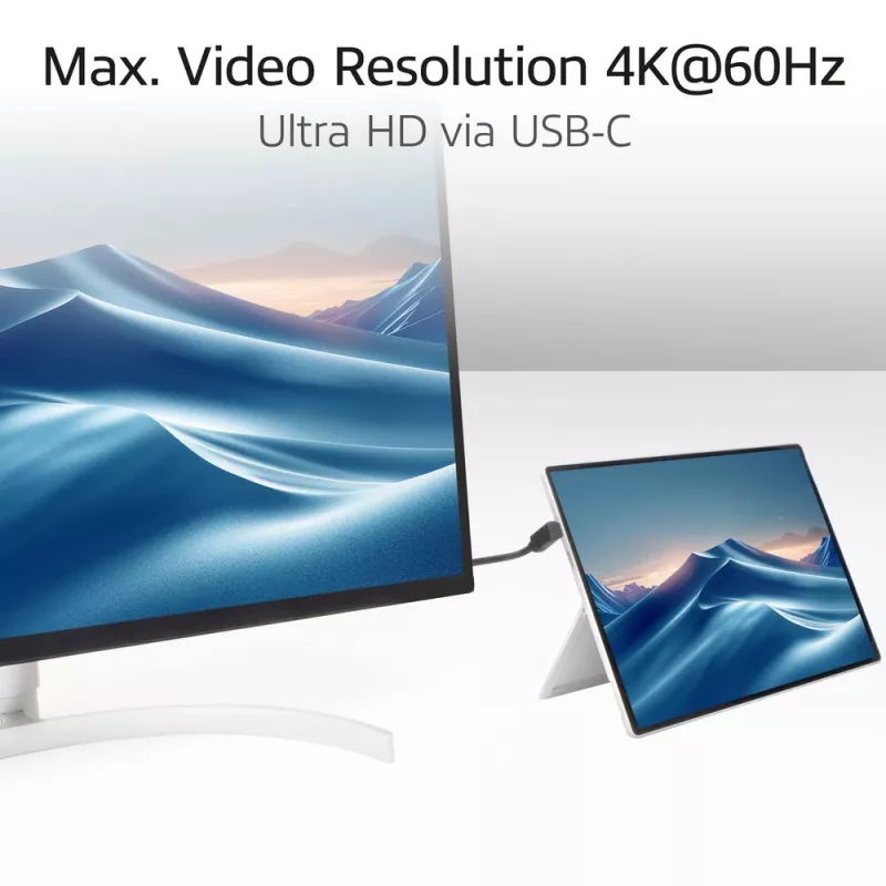 ACT USB 3.0 10Gbps 60W USB USB-C (üles/alla nurga all) - USB USB-C (üles/alla nurga all) kaabel, 1 meeter