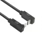 ACT USB 3.0 10Gbps 60W USB USB-C (üles/alla nurga all) – USB USB-C (üles/alla nurga all) kaabel, 2 meetrit