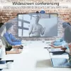 ACT täis-HD konverentsikaamera mikrofoniga, panoraam, kallutus ja suum