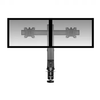 ACT Dual monitor arm office quick height adjustment Clamp/Bolt-through 14 kg