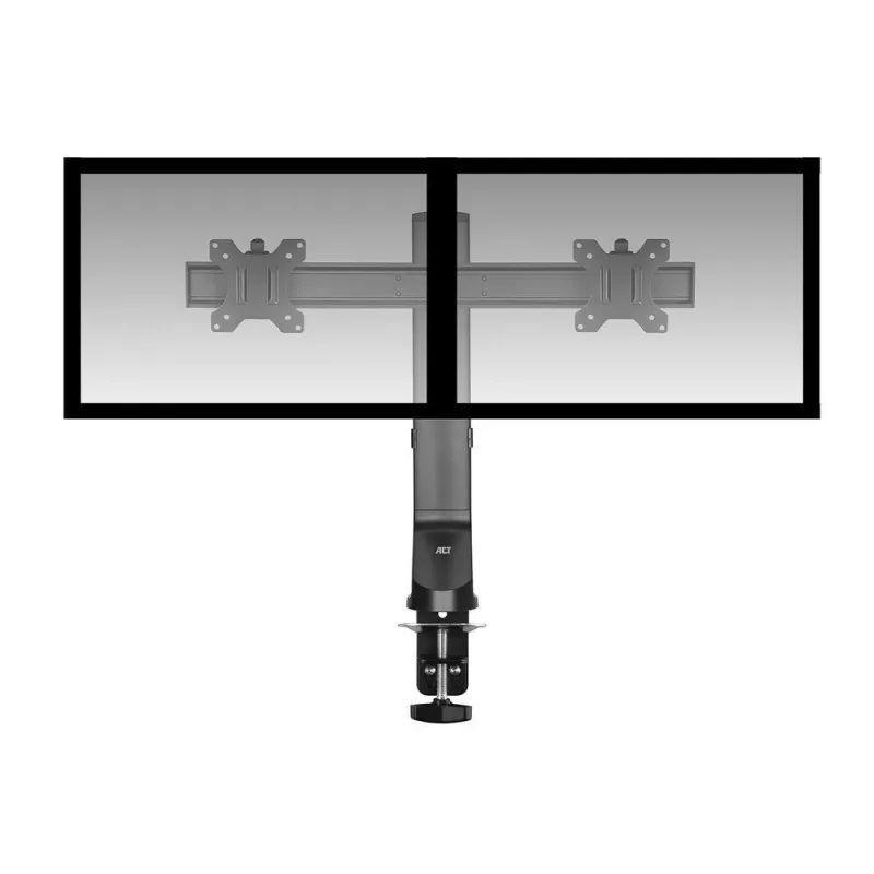 ACT Dual monitor arm office quick height adjustment Clamp/Bolt-through 14 kg