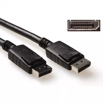 ACT 1 meeter DisplayPort-kaabel isane - isane, toitepin 20 ühendatud