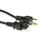 Toitejuhe ACT Powercord USA pistik - C5 must 1.8 m