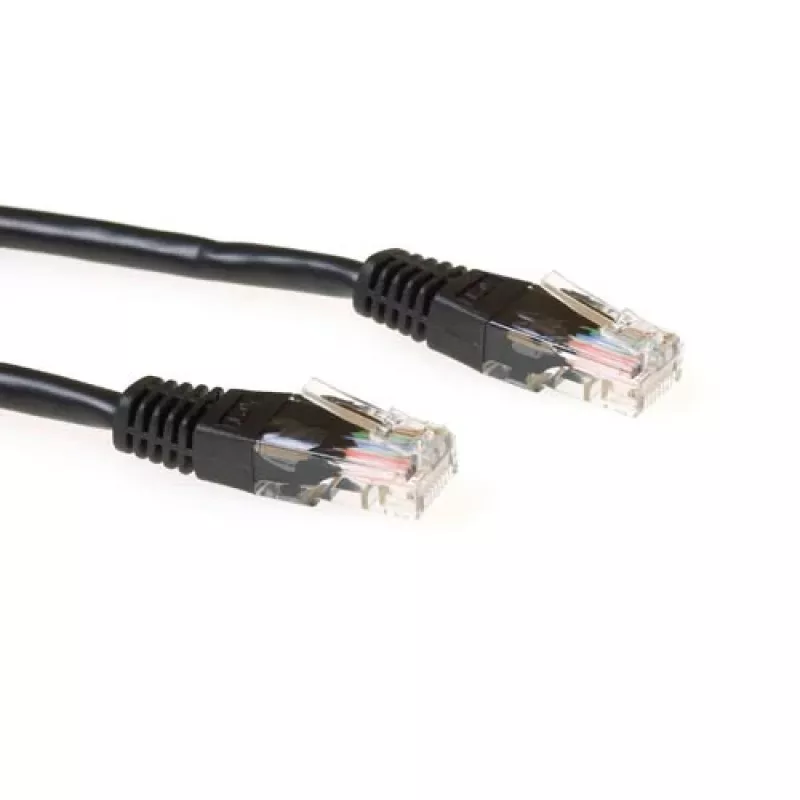 ACT must 15 meetri U/UTP CAT6 patch-kaabel RJ45 pesadega