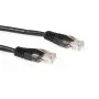 ACT must 15 meetri U/UTP CAT6 patch-kaabel RJ45 pesadega