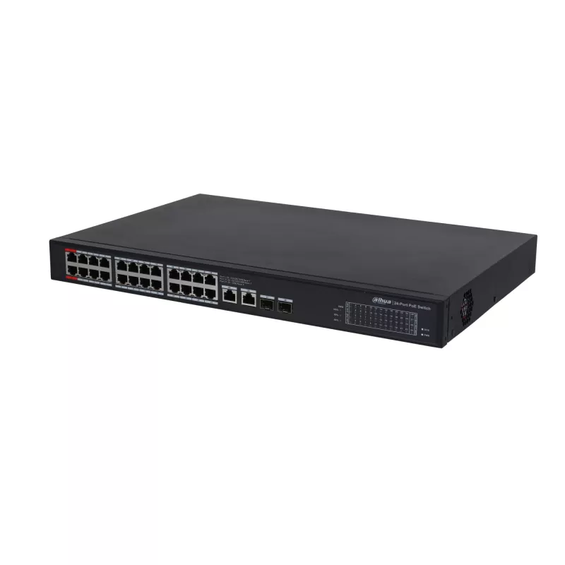 Dahua Technology PoE NET SWITCH 24PORT 1000M/ PFS3228-24GT-360-V2 DAHUA haldamata L2 Gigabit Ethernet (10/100/1000) Power over Ethernet (PoE) must