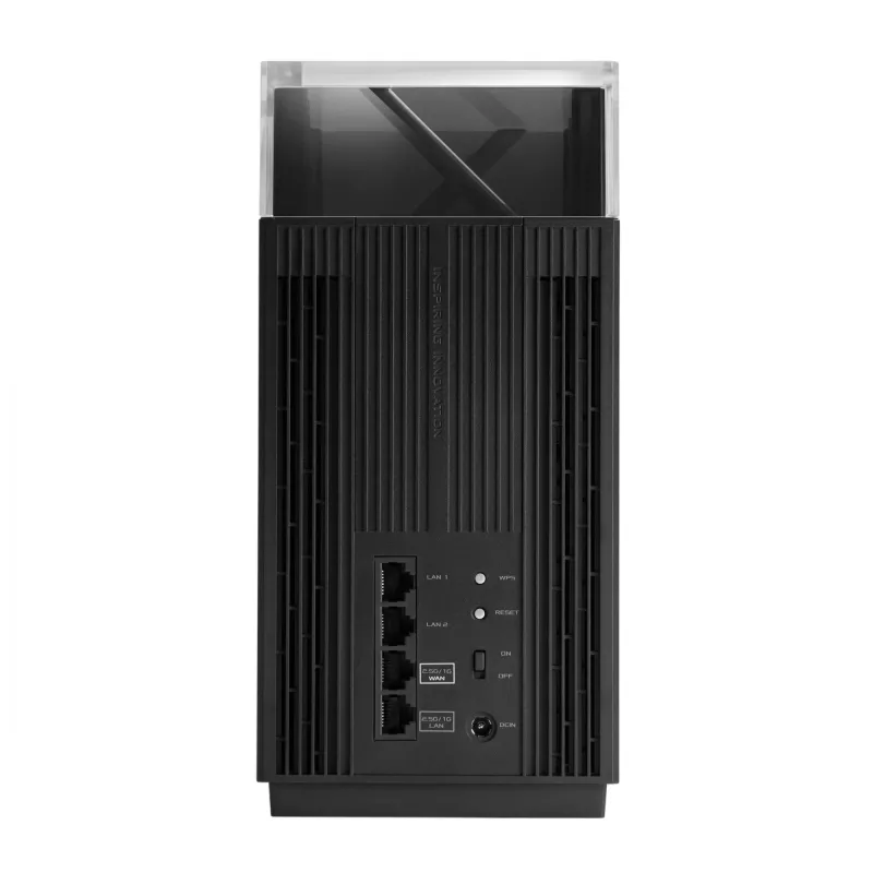 ASUS ZenWiFi Pro XT12(2-PK) kolmeribaline (2,4 GHz / 5 GHz / 5 GHz) Wi-Fi 6 (802.11ax) Must 4 Sisemine