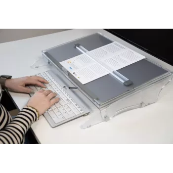 BakkerElkhuizen FlexDesk 640 koos ComfortRead kõrgusega reguleeritav laud