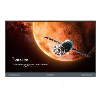 BenQ RP6504 interaktiivne tahvel 165,1 cm (65 tolli) 3840 x 2160 pikslit puuteekraaniga Must